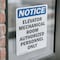 Signmission Elevator Mechanical Room Authorized OSHA Notice Sign, Vinyl Decal, 5in W x 7in L, 2PK OS-2PACK-NS-D-57-V-11734 - alternate 6